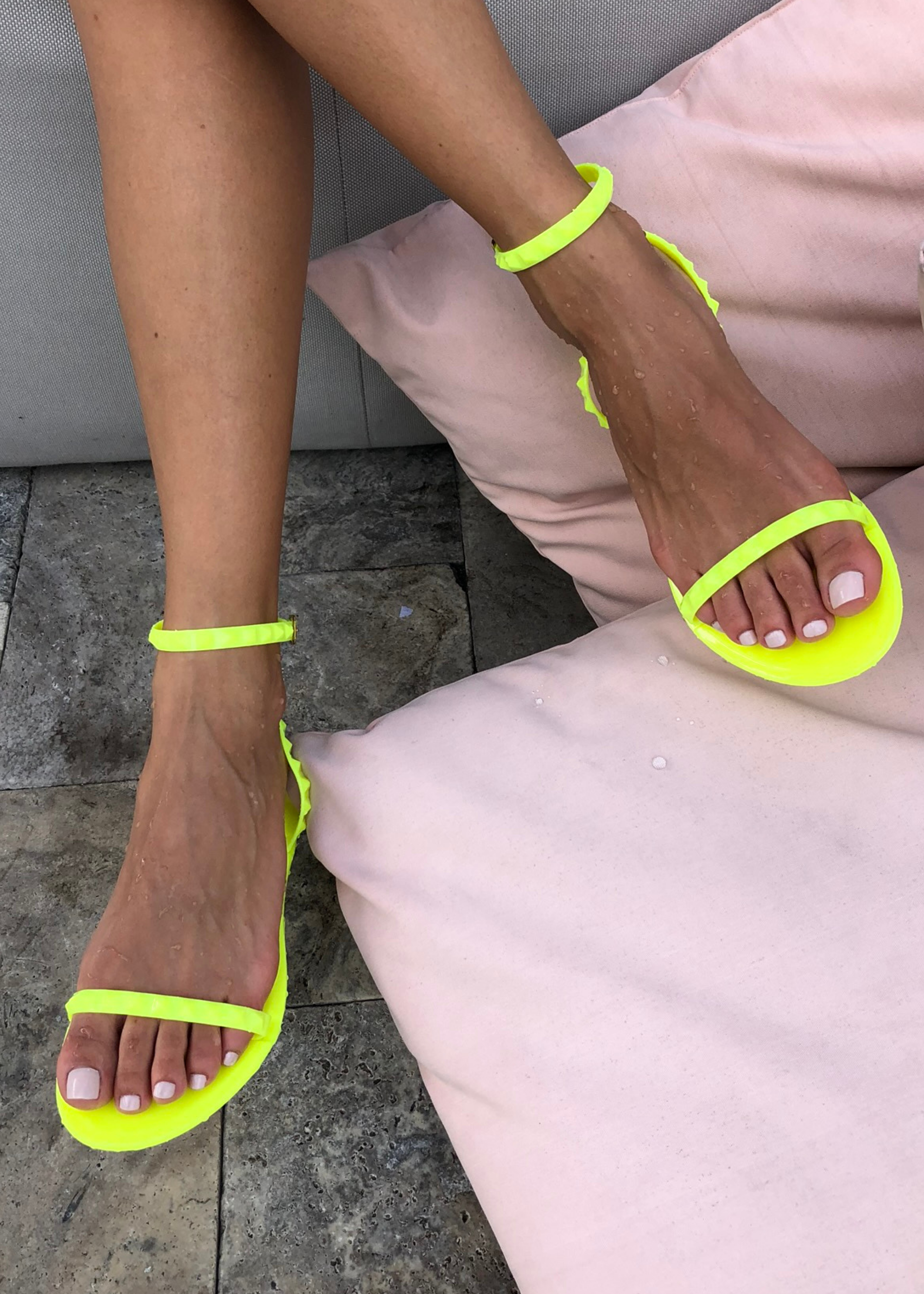 SHERLINA on Instagram: “Pop of colour @egoofficial 🎾 #egosquad” | Heels,  Louis vuitton shoes heels, Ankle strap sandals heels